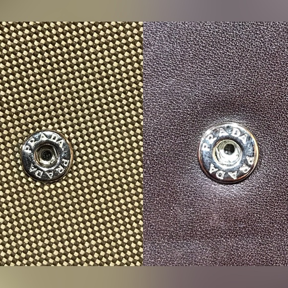 PRADA Signature Jacquard Leather Trifold Wallet 😍❤️‍🔥 - Picture 14 of 17